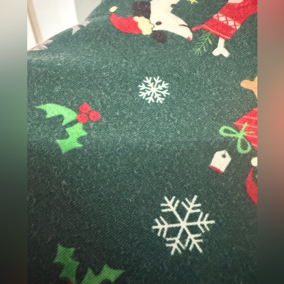 Little Sleepies Christmas Dogs Bamboo PJs Size 12-18 Month - Picture 3 of 4